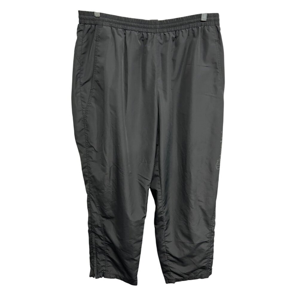 Champion Mens Gray Polyester Athletic Pants With Pockets Elastic Waist Sz XL